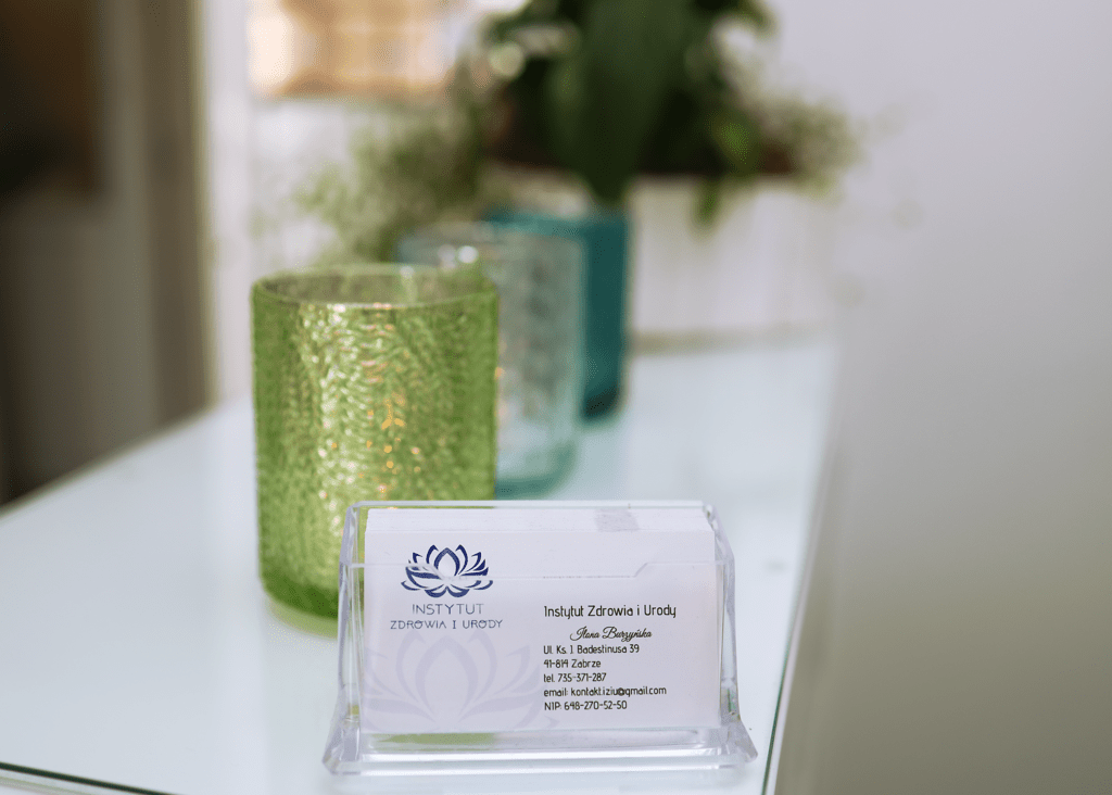 Instytut Zdrowia i Urody wizytówka